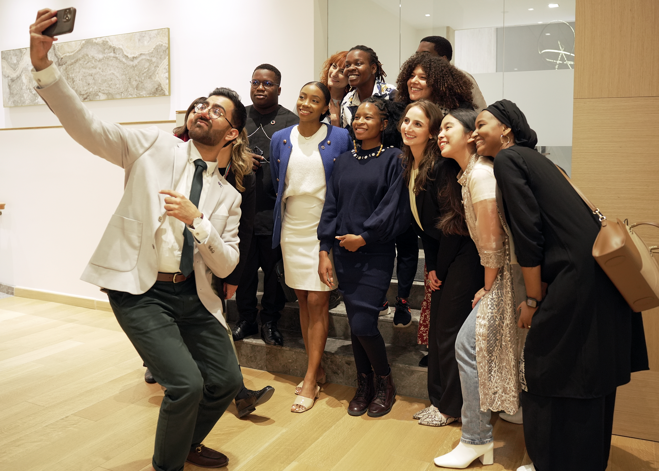 GPE youth leaders at ECOSOC. Credit: GPE/Timo Diers